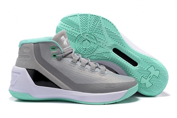 Under Armour Curry 3 Sarcelle Gris