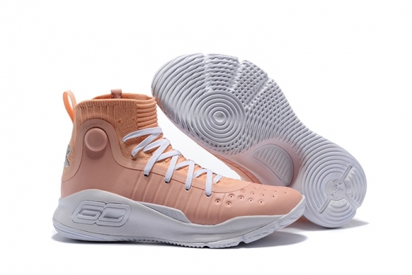 Under Armour Curry 4 "Flushed Pink" Rose Blanc