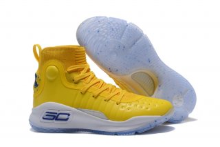 Under Armour Curry 4 Jaune Blanc Bleu