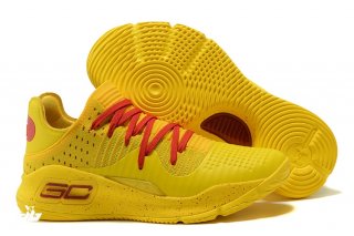 Under Armour Curry 4 Low Jaune Rouge