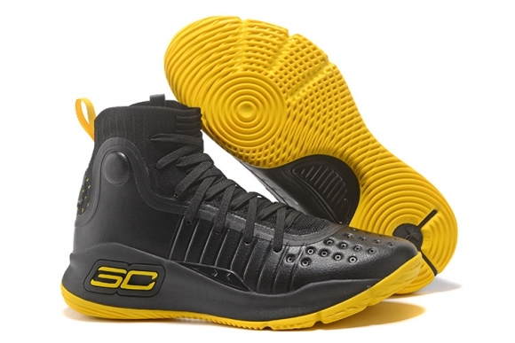 Under Armour Curry 4 Noir Jaune