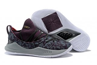 Under Armour Curry 5 Low Gris Pourpre