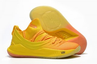 Under Armour Curry 5 Low Jaune Orange