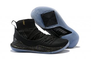 Under Armour Curry 5 Noir Métallique Or