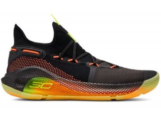 Under Armour Curry 6 "Fox Theatre" Noir Jaune (3020612-004)