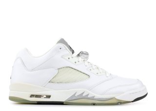 W'S Air Jordan 5 Retro Low Blanc (314337-101)