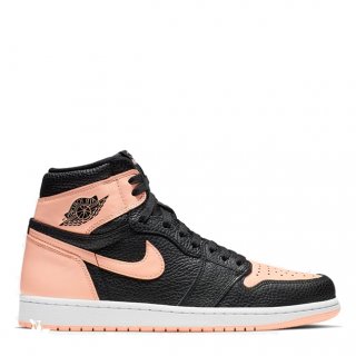 Air Jordan 1 High Og "Crimson Tint" Noir Rose (555088-081)