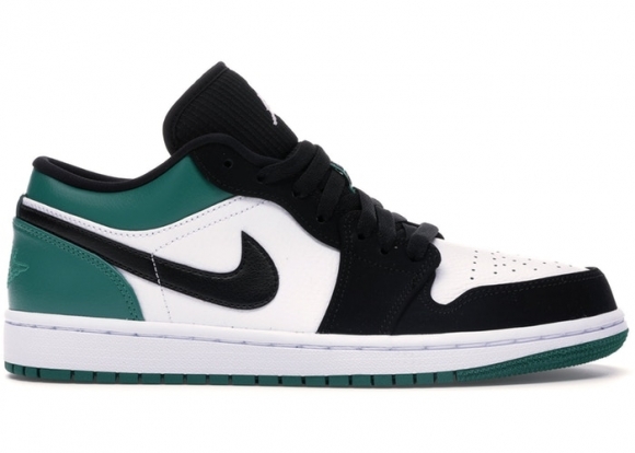 Air Jordan 1 Low Bianco Noir Vert (553558-113)