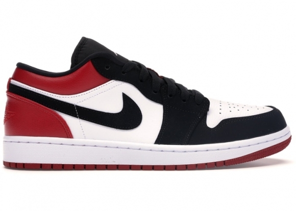 Air Jordan 1 Low "Black Toe" Rouge Bianco (553558-116)