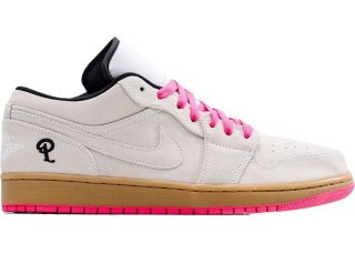 Air Jordan 1 Low Sneaker Politics Bianco Rose (CQ3587-119)