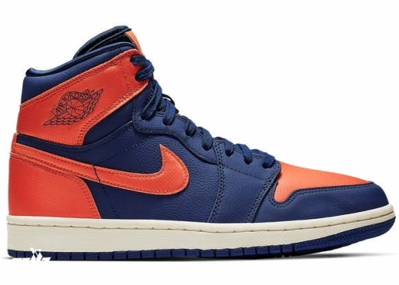 Air Jordan 1 Woman Retro High Bleue Orange (AH7389-408)