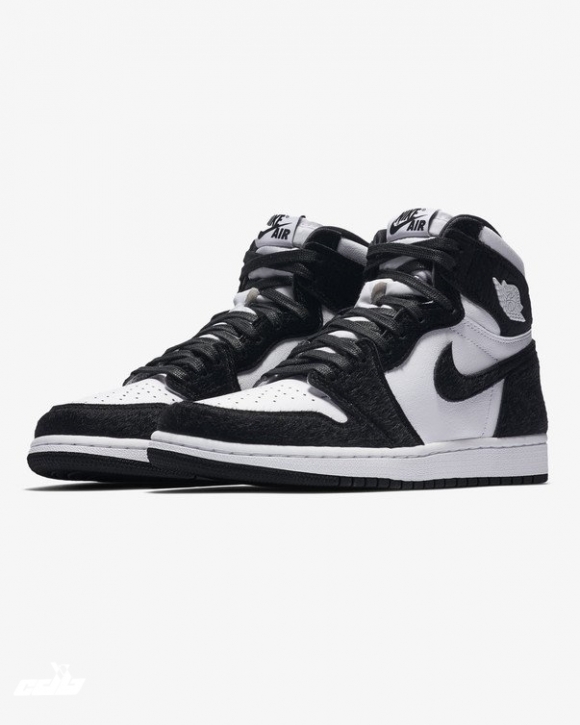 Air Jordan 1 Woman Retro High Noir Bianco 2 (CD0461-007)