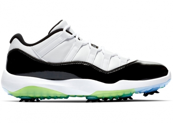 Air Jordan 11 Retro Low Golf Concord Bianco Noir Vert (AQ0963-101)