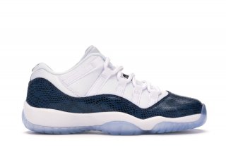 Air Jordan 11 Retro Low (GS) Snake 2019 Marina Militare (CD6847-102)