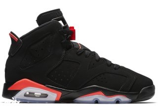 Air Jordan 6 (GS) Retro Infrared 2019 Noir (384665-060)