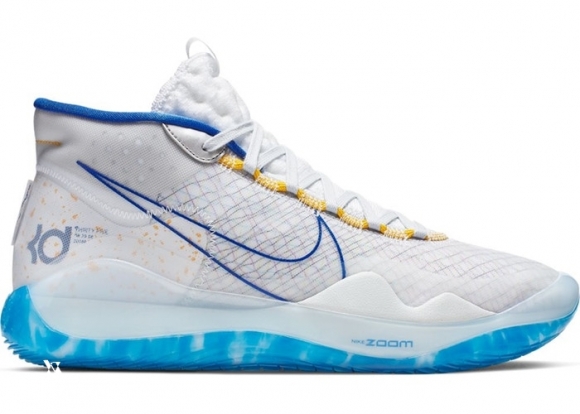 Nike KD XII 12 Warriors "Home" Bianco Bleu (AR4229-100)