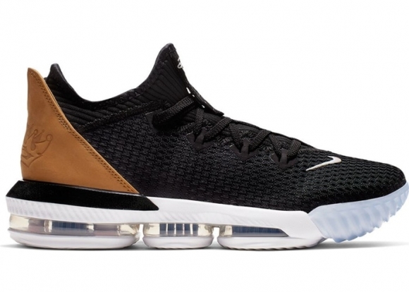 Nike Lebron XVI 16 Low Noir Wheat "Soundtrack" Noir (CI2668-001)