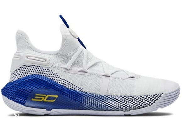 Under Armour Curry 6 (GS) "Dub Nation" Bianco Bleu (3020415-103)