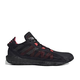 Adidas Damian Lillard VI 6 (GS) Noir Rouge (EH2791)