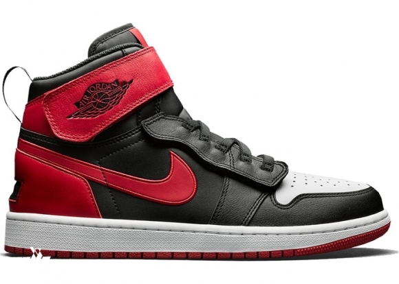 Air Jordan 1 Flyease "Bred White Toe" Noir Rouge (CQ3835-001)