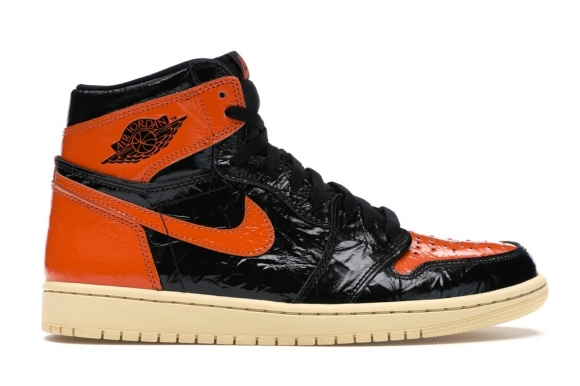 Air Jordan 1 High Og "Shattered Backboard 3.0" Orange Noir (555088-028)