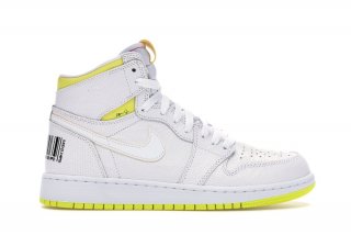 Air Jordan 1 High Retro "First Class Flight" (GS) Blanc (575441-170)