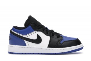 Air Jordan 1 Low (GS) Bleu Blanc Noir (CQ9486-400)