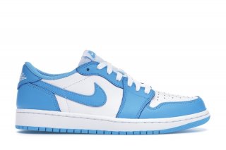 Air Jordan 1 Low Sb Unc Blanc Bleu (CJ7891-401)