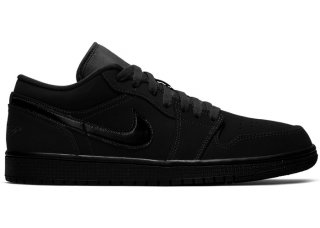 Air Jordan 1 Low "Triple Noir" (2019) Noir (553558-056)