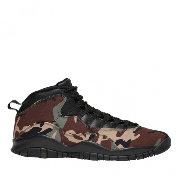 Air Jordan 10 Retro "Woodland Camo" Olive (310805-201)