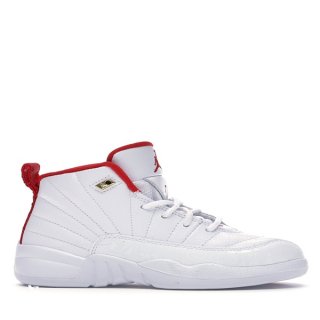 Air Jordan 12 Retro (PS) "Fiba" 2019 Blanc (151186-107)