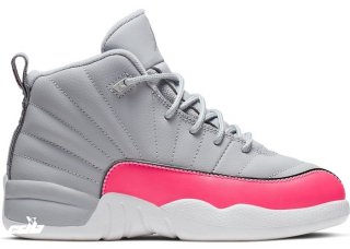 Air Jordan 12 Retro (PS) Gris Rose (510816-060)