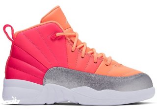 Air Jordan 12 Retro (PS) Lever Du Soleil Rose (510816-601)