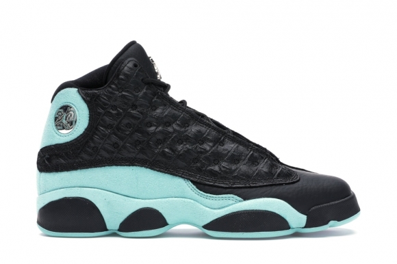 Air Jordan 13 (GS) Retro Noir Île Vert (884129-030)