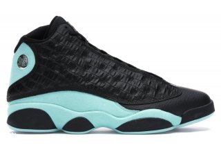 Air Jordan 13 Retro Noir Île Vert (414571-030)