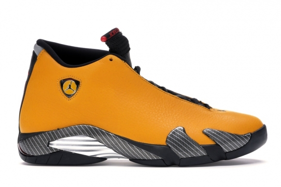 Air Jordan 14 Retro "Reverse Ferrari" Jaune Or (BQ3685-706)