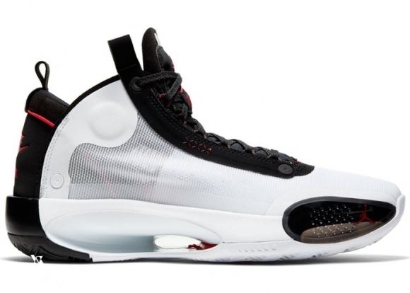 Air Jordan 34 Blanc Noir Rouge (AR3240-100)