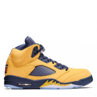 Air Jordan 5 "Michigan" 2019 Jaune (CQ9541-704)