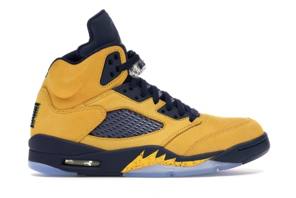 Air Jordan 5 Retro "Michigan" (2019) Jaune (CQ9541-704)