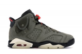 Air Jordan 6 Retro (GS) "Travis Scott" Olive (CN1085-200)