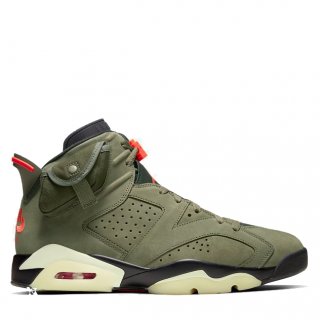 Air Jordan 6 "Travis Scott" Medium Olive (CN1084-200)