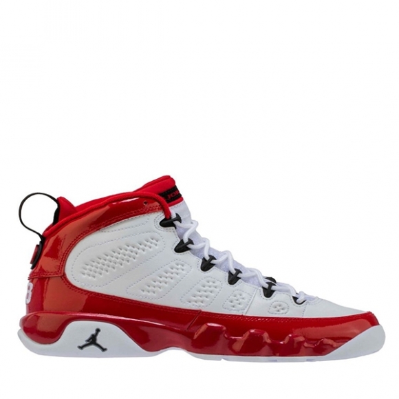 Air Jordan 9 Retro (GS) Blanc Rouge (302359-160)