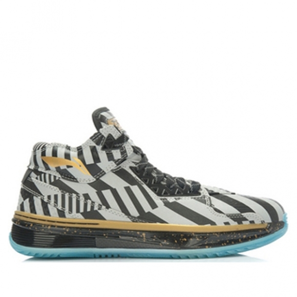 Li Ning Way Of Wade 2 "Birthday" Noir Argent Or (ABAH017-17)