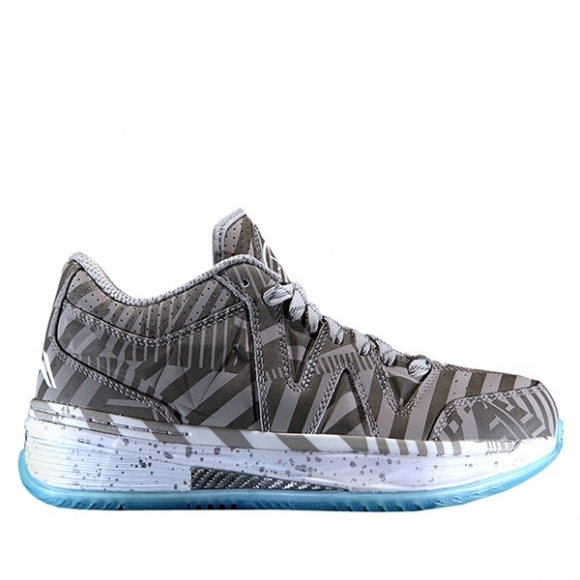 Li Ning Way Of Wade 2 Low "Iceman" Gris (ABAJ007-5B)