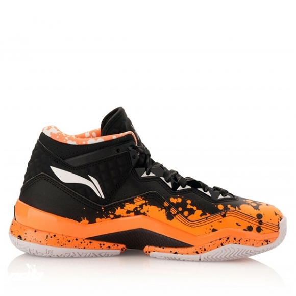 Li Ning Way Of Wade 3 "Orange Drip" Noir Orange (ABAJ013-WU)