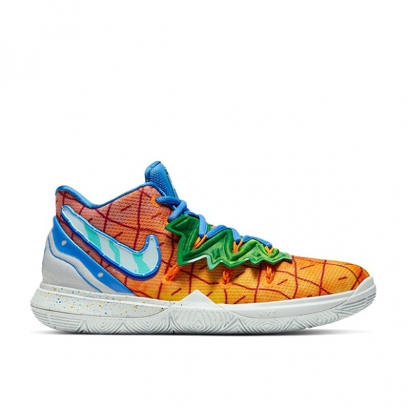 Nike Kyrie Irving V 5 (GS) "Spongebob Pineapple House" Orange (CJ7227-800)