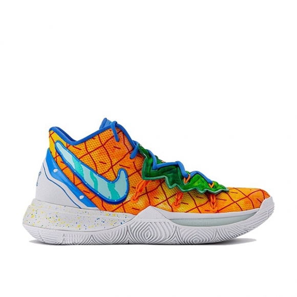 Nike Kyrie Irving V 5 "Spongebob Pineapple House" Orange (CJ6950-800/CJ6951-800)