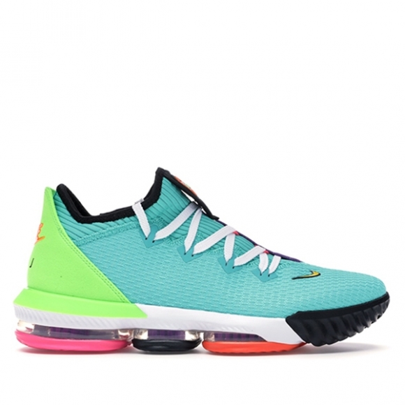 Nike Lebron XVI 16 Low "Air Max Trainer 2" Vert Noir Orange (CI2668-301)