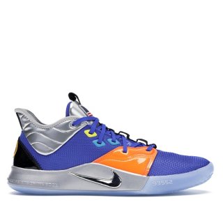 Nike PG 3 "Nasa Apollo 14" Bleu Argent (CI2666-400)