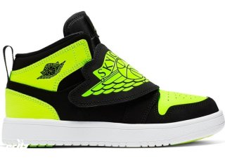 Sky Air Jordan 1 (PS) Noir Volt (BQ7197-007)